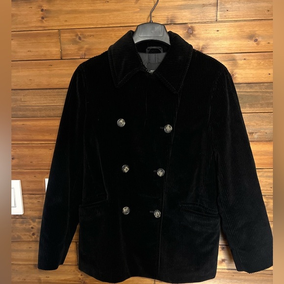 Max Mara weekend corduroy black blazer size 4 excellent condition